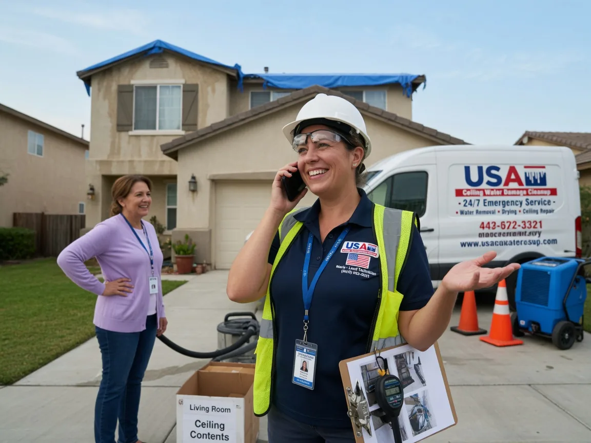 Ceiling Water Damage Restoration Camp Douglas, WI FAQs
